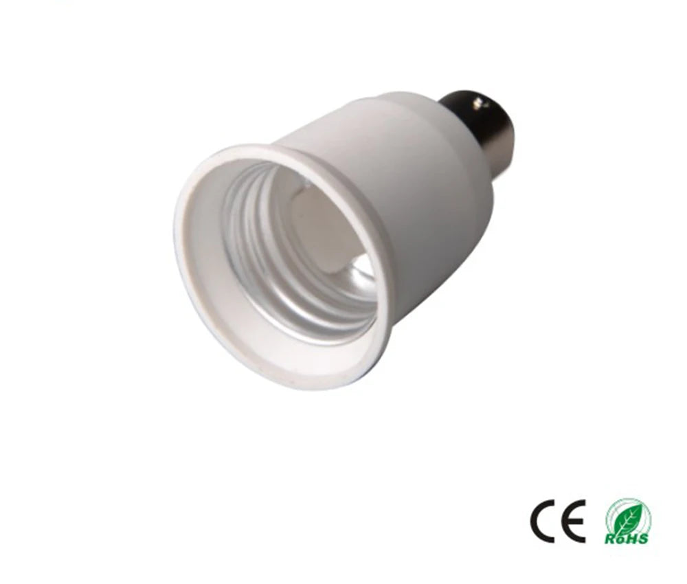 4pcs BA15S To E26/E27 Light Socket Adapter 1156 To E26/E27 Standard Edison Bulb Holder Converter, CE Rohs