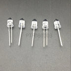 100pcs 5mm IR LED 850nm Clear Lens Infrared Diode 20mA Transparent 5 mm Through Hole Light Emitting Diode 850 Nm LED Lamp