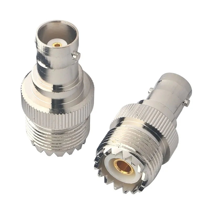 2PCS RF Coaxial Coax SMA UHF N BNC Adapter Connectivity Kit SMA to N SMA to BNC UHF to N WiFi Antenna Extension Connector