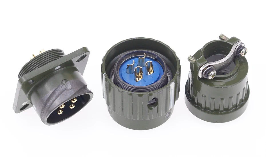 1set 21mm Y2M YP21 2/3/4/5/7/10/14/16 Pin aviation plug aviation socket cable joint Stepper Motor Aviation Connector Plug socket