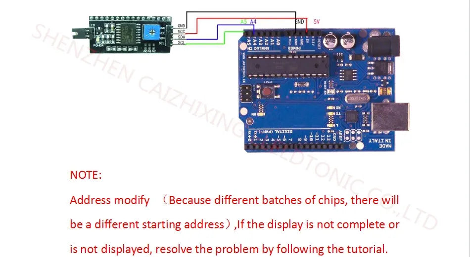 LCD1602 LCD Module Blue Screen IIC/I2C 1602 for Arduino 1602 LCD UNO R3 Mega2560 Green Screen