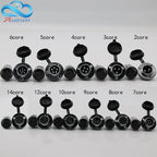 GX20 with Flanged Aviation Plug Connector 2、3、4、5、6、7、8、9、10、12、14 Pins Core Contains Both Female and Male