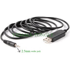 usb ttl 3.3v cp2102 to 2.5mm audio jack adapte cable for glucose meter areo glucomen ready datenkabel support win7 8 10 android