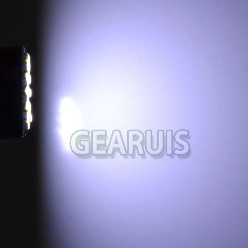 100pcs 24V Truck LED S25 P21W 1156 BA15S 22 SMD 1206 3020 LED car turn reverse parking light bulb lamp 24V