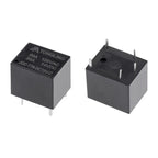 20Pcs JQC-T78-DC12V-C DC 12V Relays Coil SPDT 5P PCB Electromagnetic Power Relay Black For Remote Control Relays