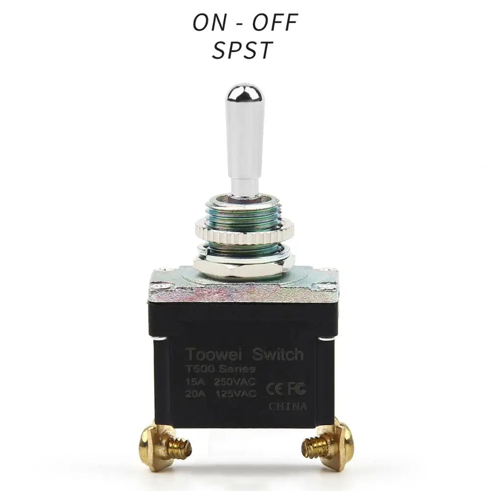 ON-OFF-ON ON-ON Full type Momentary Screw Toggle Switch SPST SPDT DPST DPDT IP67