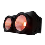 SHEHDS 4/2PCS 2eyes COB LED 200W RGBWA+UV 6in1 DMX512 Par lights For DJ Disco Club Christmas Decoration Wedding
