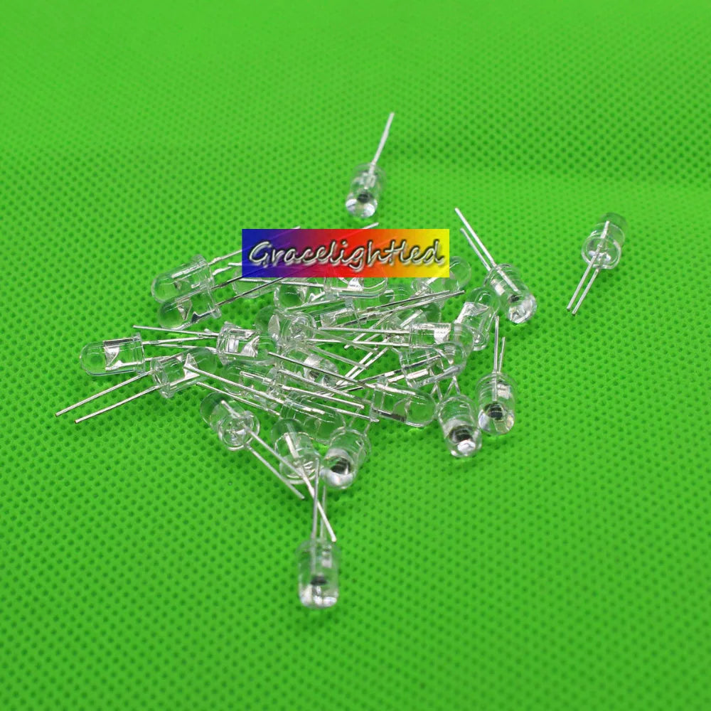 10-1000pcs 5mm 850nm IR LED Assorted Infrared Emitter And IR Receiver Diodes LED Diode LED Lamp