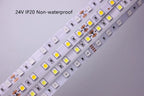 SMD 5050 RGB LED Strip Waterproof 5M 300LED DC 12V 24V CCT RGBCCT  RGBW RGBWW WHITE WARM WHITE NW Fita LED Light Strips Flexible