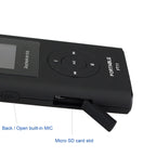 Retekess FT11 0.3W Wireless FM Broadcast Transmitter MP3 Portable for Church Car Meeting Support TF Card AUX Input