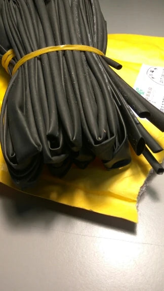 10 METER/LOT BLACK 1/2/3/4/5/6/8/10/10/12/14/16/18/20mm Heat Shrink Tubing Flame Retardant Tube Kit Insulation Tubing Wire Cable