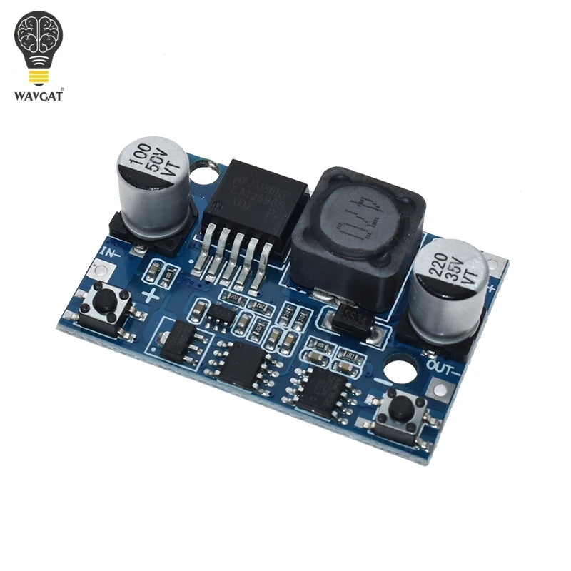LM2596 DC-DC LM2596S adjustable buck 3A regulated power supply module car power supply 5.5V - 35V to 0V - 30V