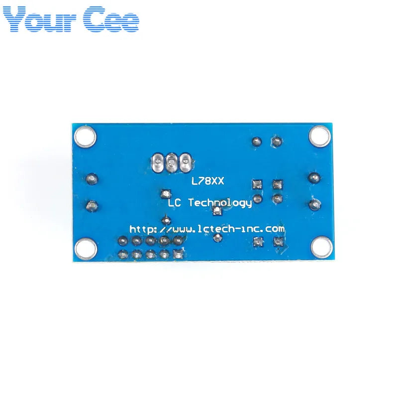 LM7805 LM7809 LM7812 DC/AC 5V 9V 12V Three Terminal Voltage Regulator Power Supply Module Output Max 1.2A