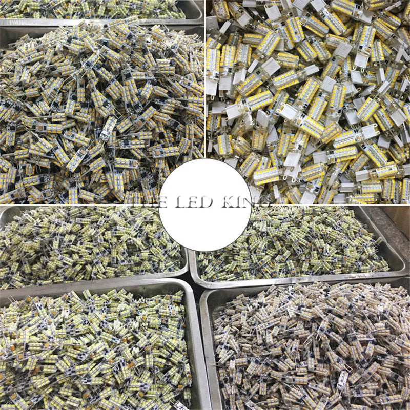 1pcs/lot Lowest Price G4 LED Bulb Lamp SMD COB AC DC 12V 220V 3W 7W 10W 12W Dimmable 12v Led G9 360 Degree Crystal Light