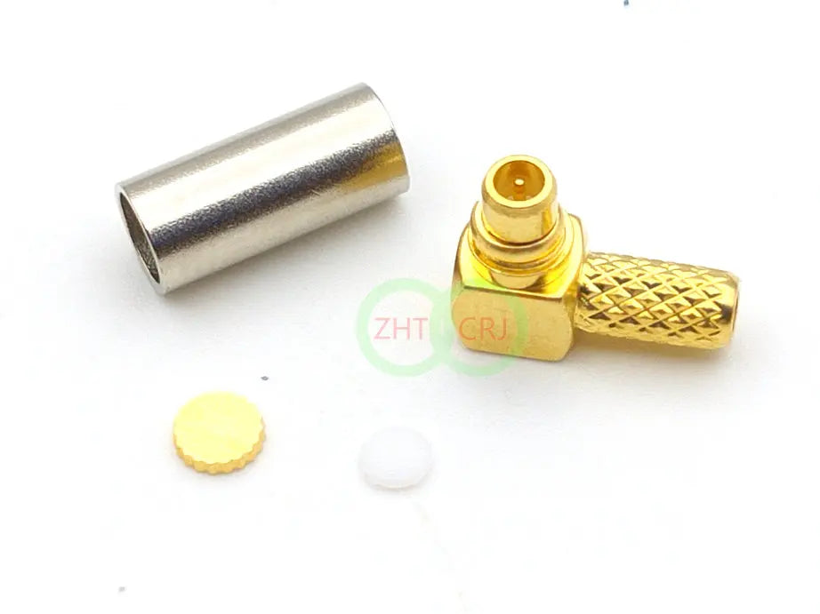 MMCX Male Right Angle Crimp RG174 RG316 LMR100 Connector