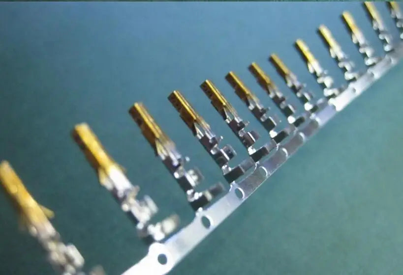 300PCS/1LOT 4.2mm 5557 Computer Connector Terminals Female Needle for 6P 8P 24P Male Shell /Half Gold-plated High Foot/Low Foot