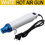 110V DIY Using Heat Gun Electric Power Tool Hot Air 300W Temperature Gun with Supporting Seat Shrink US Plug