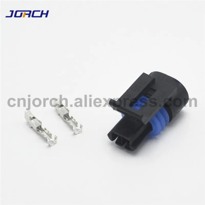 2 pin  Female Sensor Connector Sealed Auto Plug 12162195 12162193
