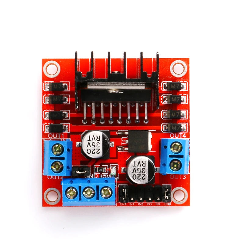 1Pc-10Pcs L298N A3967 DC Stepper Motor Driver Module four-way Controller Board L298 PWM Speed Dual H Bridge Smart Car Robot
