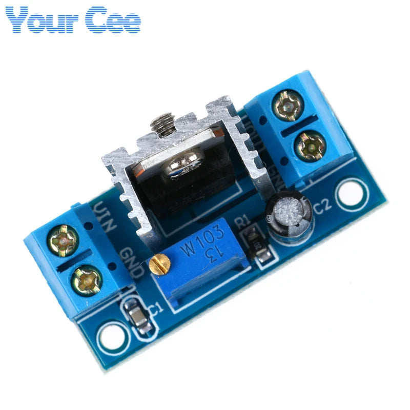 LM317 DC-DC Converter Buck Step Down Circuit Board Module Linear Regulator LM317 Adjustable Voltage Regulator