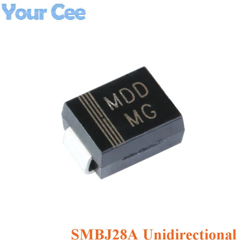 20pcs SMD DO-214AA Series SMBJ70A SMBJ58A SMBJ48A SMBJ33A SMBJ30A SMBJ28A SMBJ26 TVS Transient Suppression Diode SMBJ5.0CA SMBJ2
