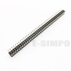 10pcs 2.54mm Bottom Entry Type Straight 2X5/6/7/8/10/11/12/20/40P PH5.0mm Double Row Gold-plated PCB Female Pin Header Connector
