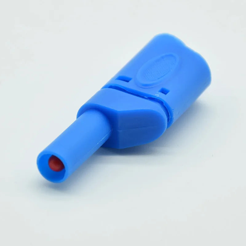 Assembled 4mm Safe Banana Plug Protective Fully Closed High Current 20A Banana Plug Test Plug Panel Plug Various Colors