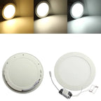 Ultra Thin Dimmable Led Panel Downlight 3w 6w 9w 12w 15w 25w LED Round Ceiling Light Built-in AC85-265V LED Panel Light SMD2835