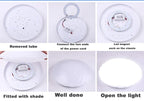 Ceiling Light LED Panel  6W 12W 15W 18W 24W 36W 80W 100W Circle Ring Light 220V SMD 5730 Round Ring LED Retrofit Board Light