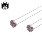 20PCS  LDR Photo Light Sensitive Resistor Photoelectric Photoresistor 5528 GL5528 5537 5506 5516 5539 5549 For Arduino
