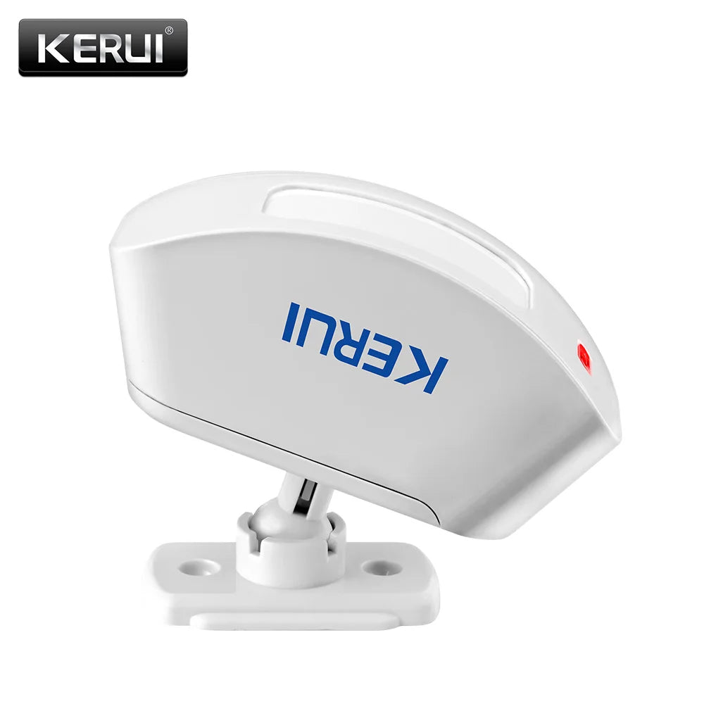 KERUI Wireless Curtain PIR Motion Sensor Detector Infrared Detector Burglar Alarm System Detector Work for All KERUI Alarms