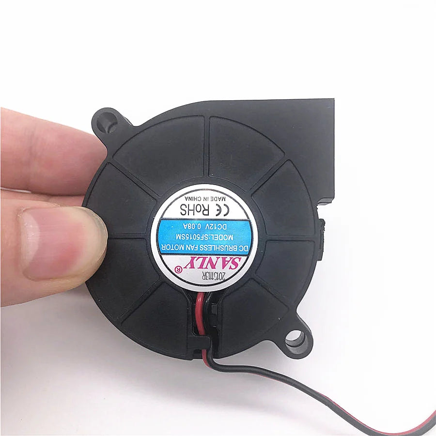SANLY SF5015SL SF5015SM  12V 0.06A 0.08A 5cm 5015 50x50x15mm Industrial Blower For Humidifier Server Cooling Fan 2PIN