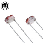20PCS  LDR Photo Light Sensitive Resistor Photoelectric Photoresistor 5528 GL5528 5537 5506 5516 5539 5549 For Arduino