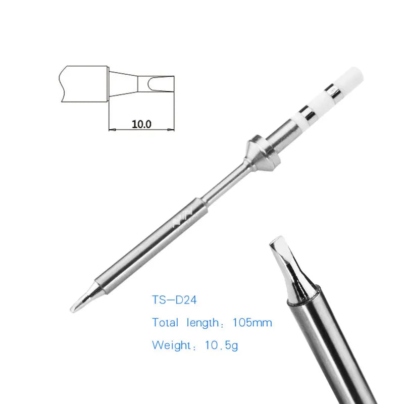 Original TS100 TS101 Soldering Tip Lead Free B2 BC2 C4 D24 K I KU Replacement Electric Iron Tip Bit Head