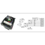 APL-210N IP67 2SPDT Enclosure Mechanical Micro Limit Switch Valve Position Indicator 125V/5A 250V/3A for Pneumatic Actuator