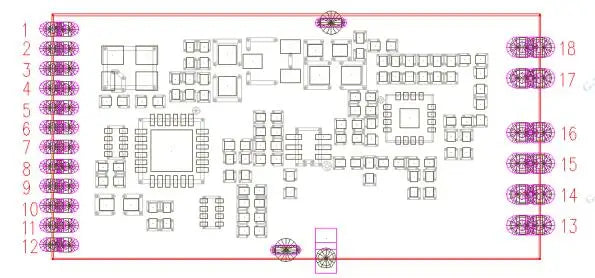 2pcs/lot FCC / CE Certified LoRa1280F27 - 500mW Long Range 2.4G LoRa Module SX1280 Chip 2.4GHz RF Wireless Transceiver