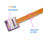 Micro SD TF to Memory Card Kit Male to Female Extension Cable Soft ribon Flat FPC Mobile Tablet Camera Extender Cable 10cm 16cm
