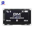 diymore 2.4" 2.42 inch 128x64 OLED LCD Display Module SSD1309 12864 7 Pin SPI/IIC I2C Serial Interface for Arduino  R3 C51