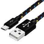 OLAF Micro USB Cable 1M/2M/3M Fast Charging Mobile Phone USB Charger Adapter Cord Wire Data Sync Cable For Samsung Huawei Xiaomi