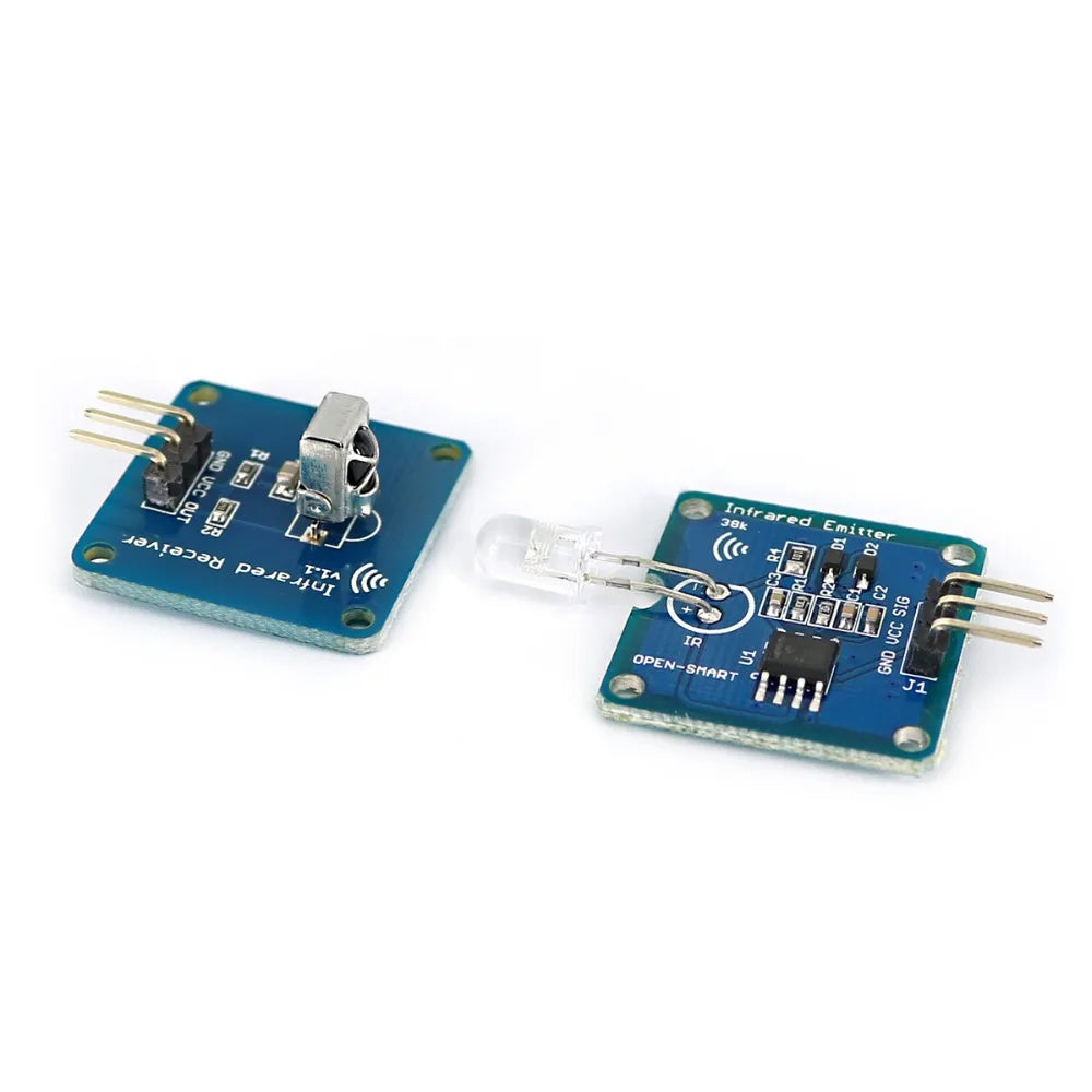 Infrared Transceiver Kit Infrared Transmitter IR Emitter with 38KHz Carrier +IR Receiver module Infrared Receiver for Arduino