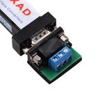 AT 1PCS NEWEST DB9 female male RS-232 RS232 to RS-485 RS485 Interface Serial Adapter Converter widely used