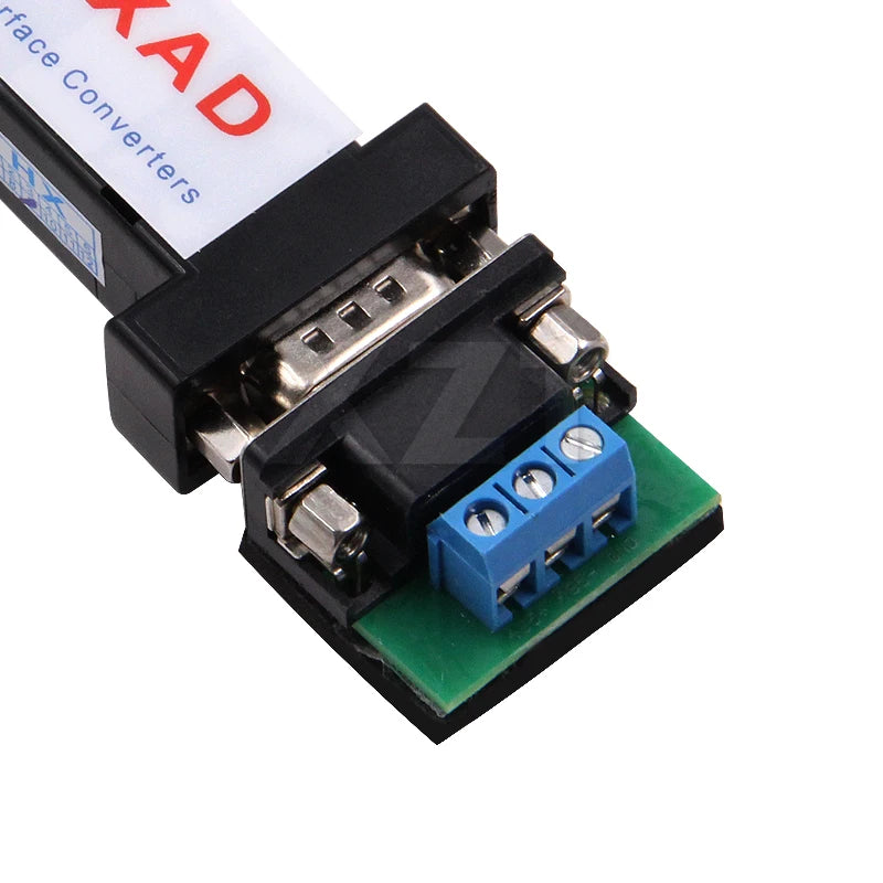 AT 1PCS NEWEST DB9 female male RS-232 RS232 to RS-485 RS485 Interface Serial Adapter Converter widely used