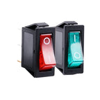 30pcs 250V 15A/16A rocker switch Red Rocker Switch KCD3-101N KCD2 3 feet 2 gear illuminated rocker switch