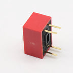 10Pcs Slide Type Switch Module 2.54mm 2 Position Way DIP Red Pitch