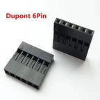 50Pcs 2.54mm Male and Female Dupont and Servo Crimp Wire Jumper Pin Header Connector Terminal Pins Crimp