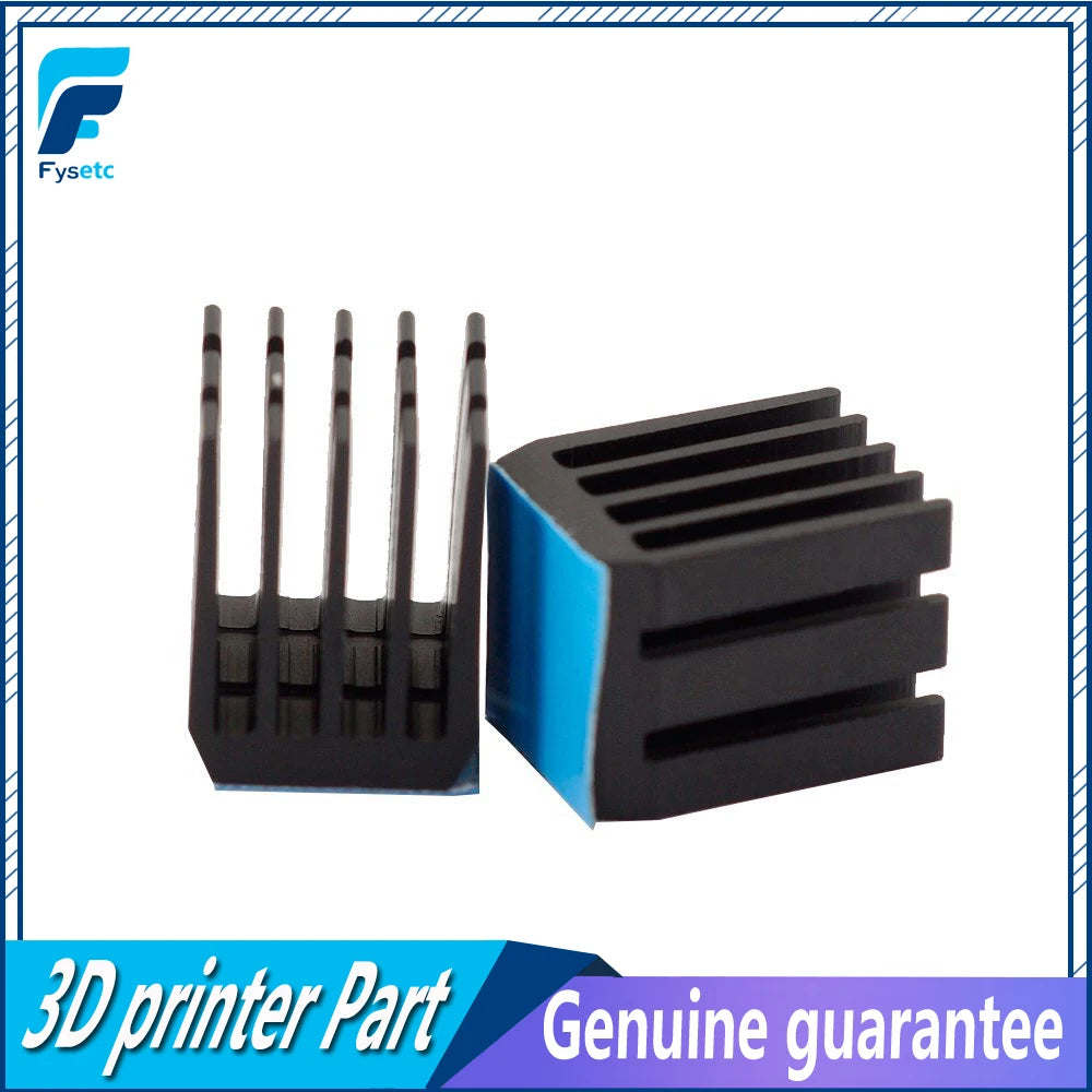 10Pcs TMC2100 A4988 DRV8825 TMC2208 TMC2130 Stepper Motor Driver Heat Sink Aluminum Heatsinks Cooling Fin Drivers Ultra-silent