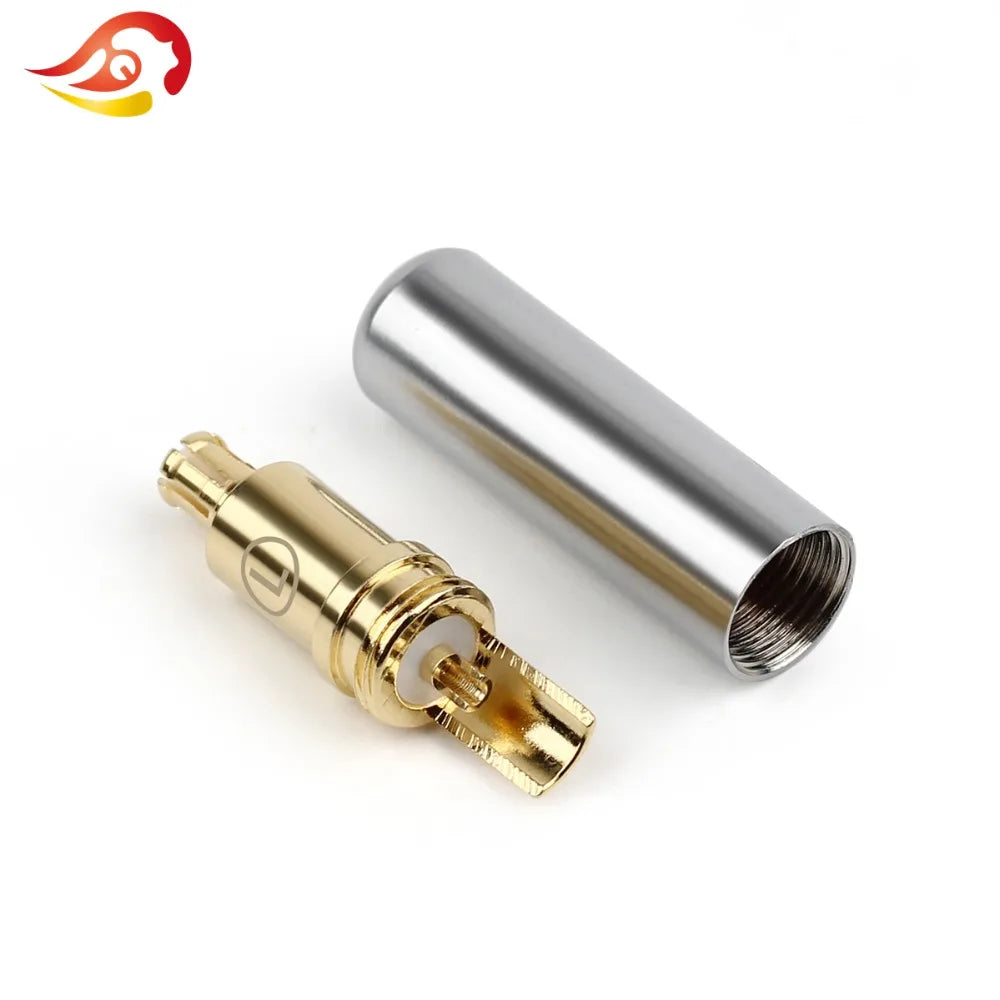 QYFANG 1 Pair Headphone MMCX Plug Beryllium Copper Pin A2DC Jack For Audio-technica ATH ESW750 770H 990H ADX5000 MSR7B Headset