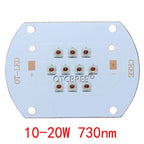 High Power LED 3535 Chip 730nm 850nm 940nm IR LED Infrared 10W 20W 30W 50W 850 nm 940 nm Emitter Light Lamp LED Diode