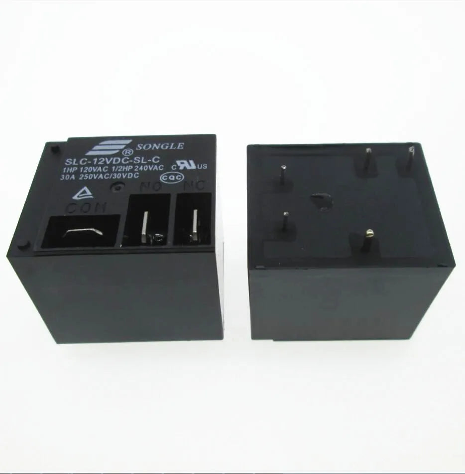 HOT NEW 12V relay SLC-12VDC-SL-C SLC-12VDC-SL SLC-12VDC SLC 12VDC 12V 30A 250VAC SONGLE DIP5