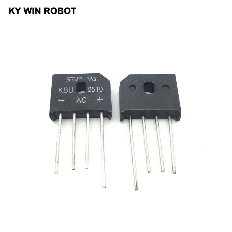 5PCS 25A 1000V Diode Bridge Rectifier KBU2510